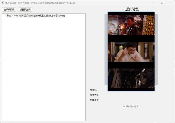 视频封面提取小工具-一支黑兰州