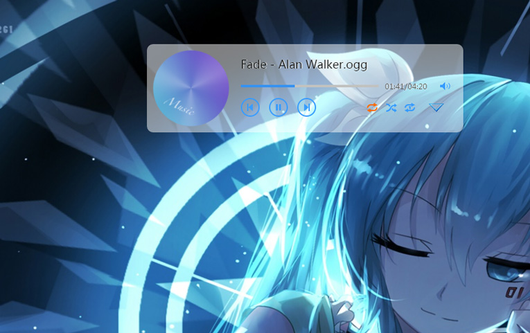 好看的网页MP4音乐播放器源码-一支黑兰州