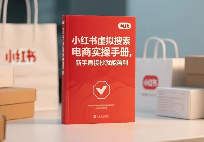 小红书⁠‬⁠‌‬⁠‬‍‍‌‬‌‍⁠‌⁠⁠‬‬‌‍虚拟搜索电商实操手册，新手直接抄就能盈利-一支黑兰州