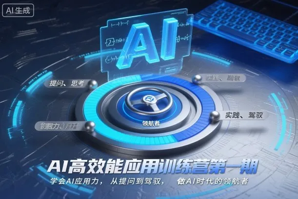 AI高效能应用训练营第一期，学会AI应用力，从提问到驾驭，做AI时代的领航者（更新）-一支黑兰州