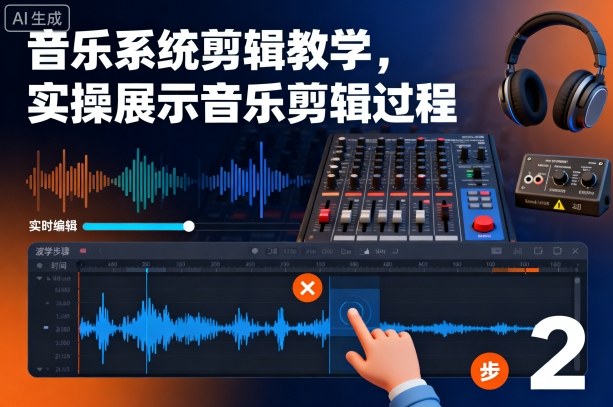 音乐系统剪辑教学，实操展示音乐剪辑过程-一支黑兰州