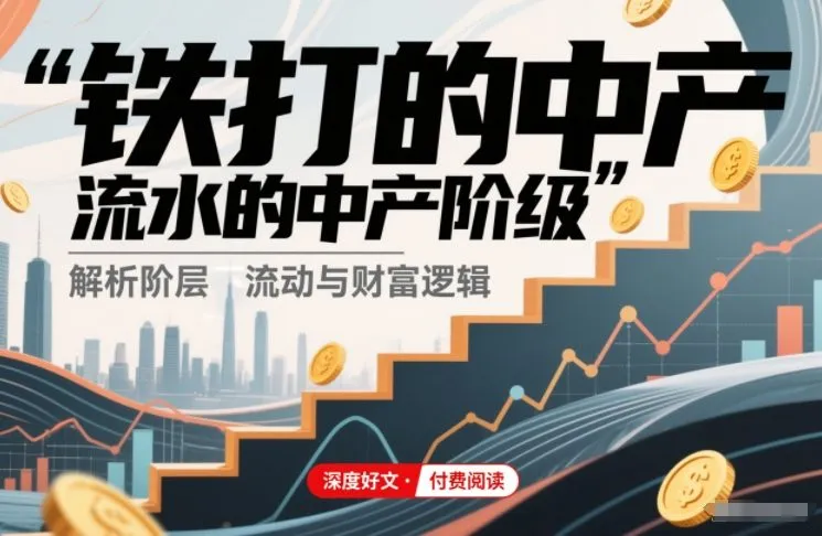 付费文章：铁打的中产，流水的中产阶级-一支黑兰州