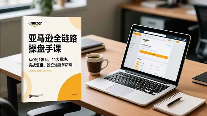 亚马逊全链路操盘手课，从0到1体系、11大模块、实战复盘，独立运营多店铺-一支黑兰州