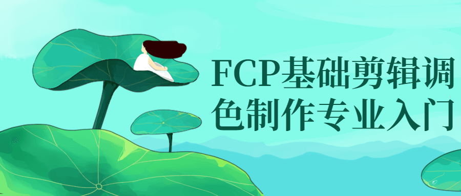 FCP基础剪辑调色制作专业入门-一支黑兰州