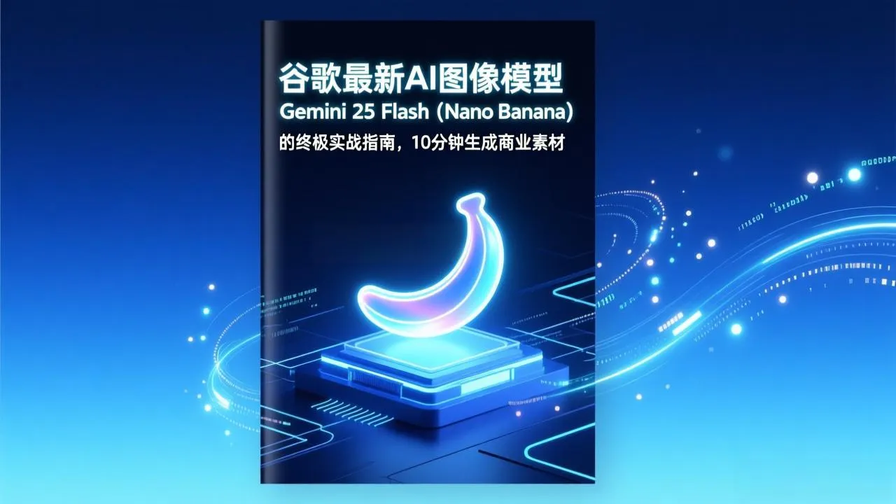 谷歌最新AI图像模型Gemini 2.5 Flash(Nano Banana-一支黑兰州