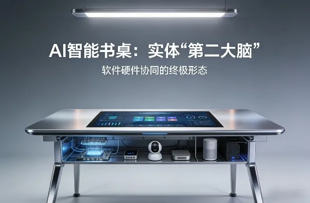 AI智能书桌搭建，构建你的实体“第二大脑”，软件硬件协同的终极形态-一支黑兰州