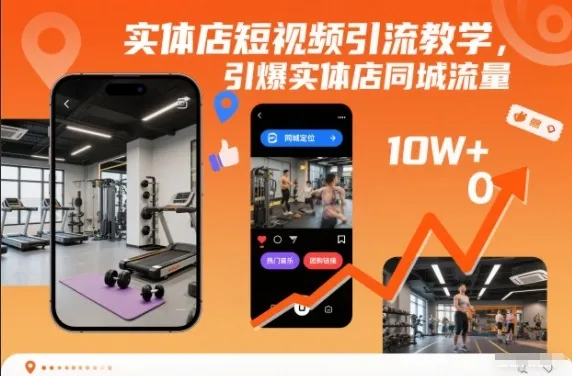 实体店短视频引流教学，引爆实体店同城流量-一支黑兰州