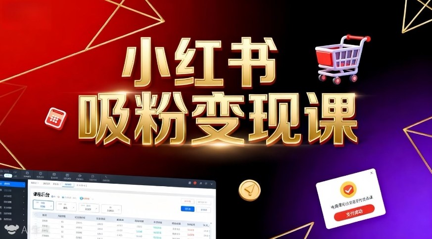 《小红书吸粉变现》当天变现不是梦！揭秘小红书吸粉变现的财富密码-一支黑兰州